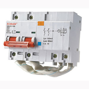 Residual Current Circuit Breakers (KNLE1-100)