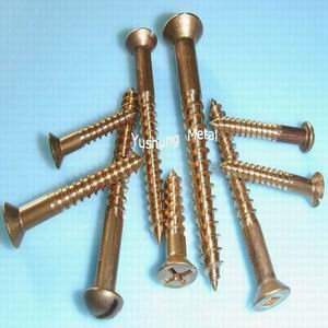 silicon bronze wood screws2